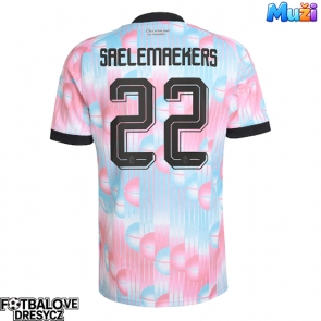 Belgie Alexis Saelemaekers #22 Venkovní Dres MS 2026 Krátký Rukáv